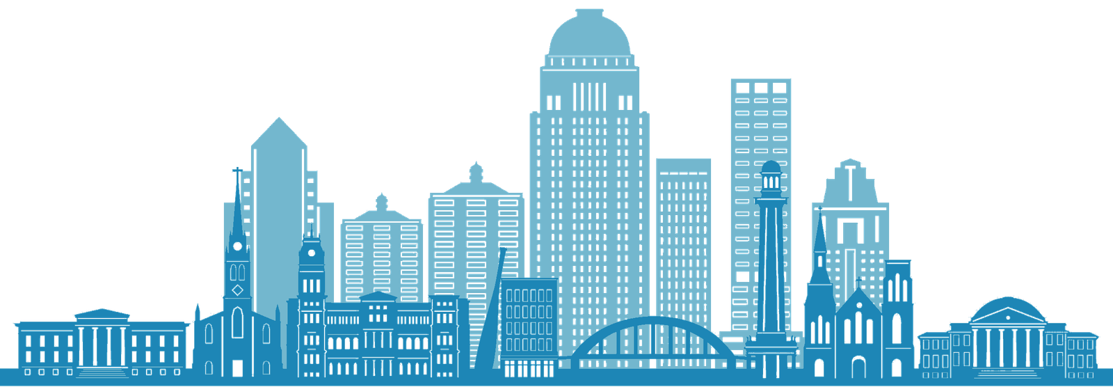 Louisville, Kentucky skyline